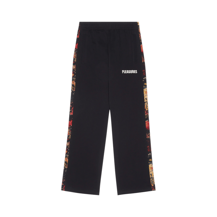 Pleasures Tape Track Pants "Black"