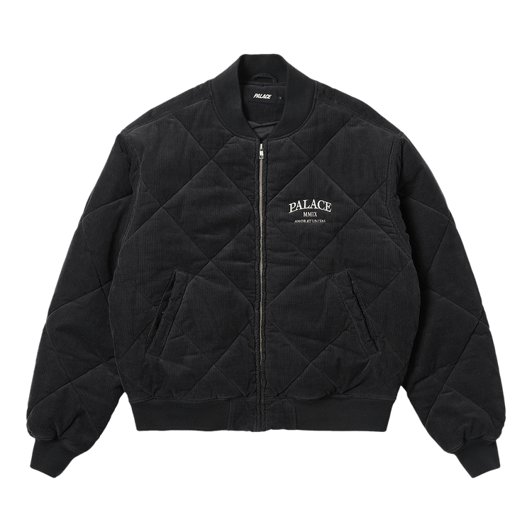 Palace Quilted Jacket "Black"