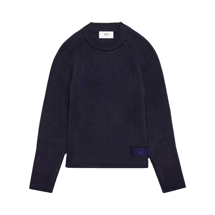 Ami Crewneck Sweater "Night Blue"