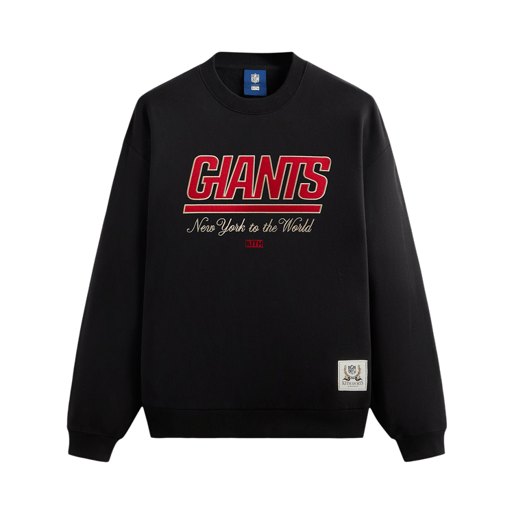 Kith For The NFL: Giants Nelson Vintage Crewneck "Black"