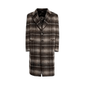 Nahmias Double Breasted Trench Coat "Plaid"