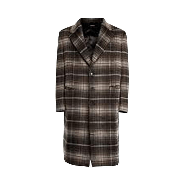 Nahmias Double Breasted Trench Coat "Plaid"