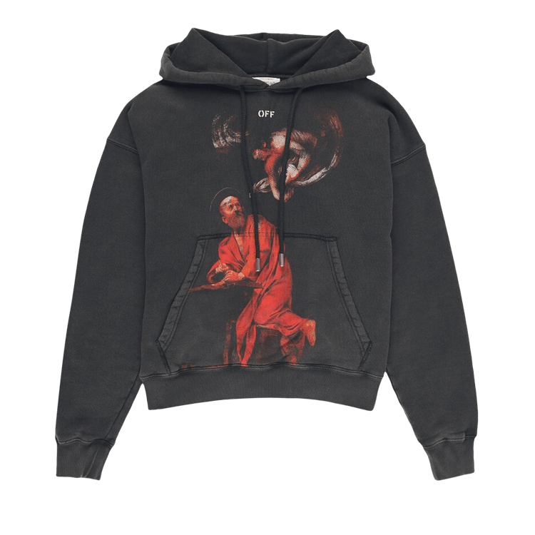 Off-White Saint Matthew Skate Hoodie "Black/Multicolor"