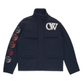 Off-White Moon Phase Varsity Jacket "Sierra Leone"