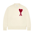 Ami ADC Sweater "Off White/Red"