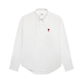 Ami Boxy Fit Shirt "Natural White"