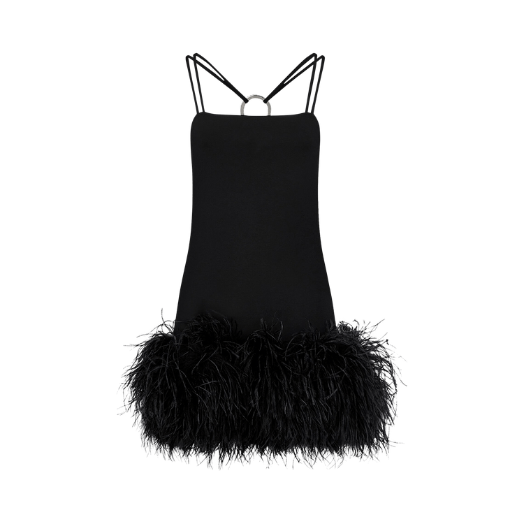 The Attico Fujiko Mini Dress "Black"