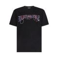 BLUEMARBLE Mardi Gras Printed T-Shirt "Black Black"