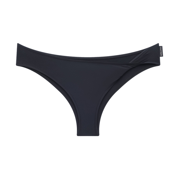 Courrèges Twist Bottoms Swimsuit "Black"
