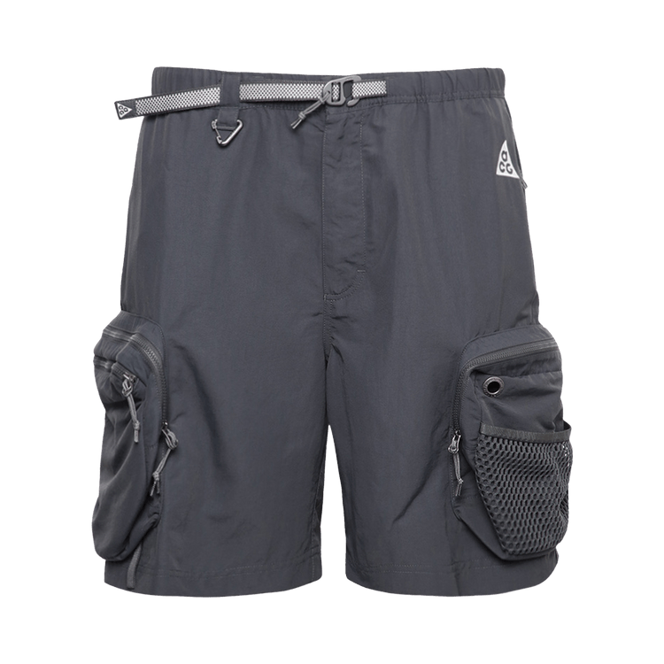 Nike ACG Snowgrass Cargo Shorts "Dark Smoke Grey/Summit White"