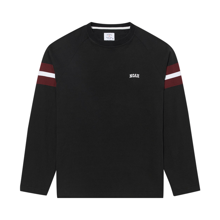 Noah Raglan Practice Top "Black/Harvard/White"