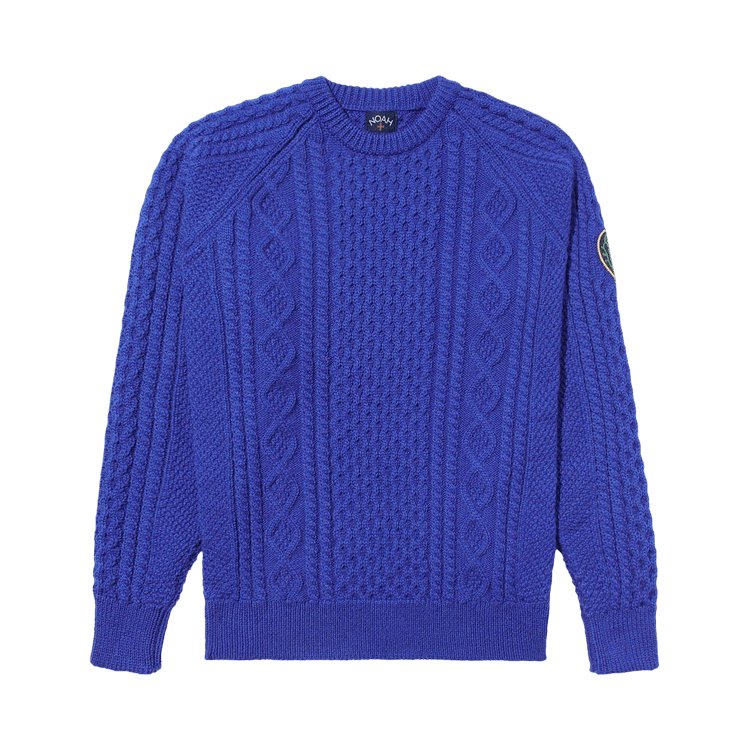 Noah Fisherman Sweater "Sapphire"