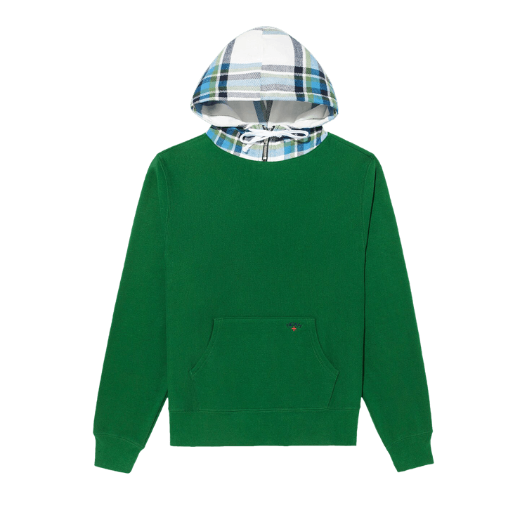 Noah Flannel Hood Sweatshirt "Spartan Green"