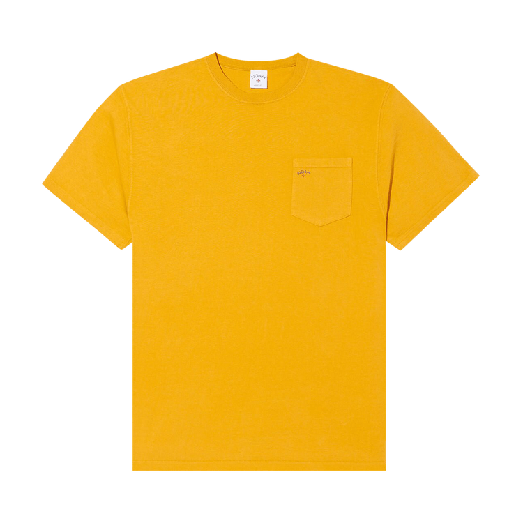 Noah Core Logo Pocket T-Shirt "Golden Orange"