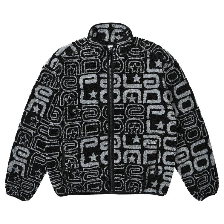 Palace Joyrex Fleece Jacket "Black"