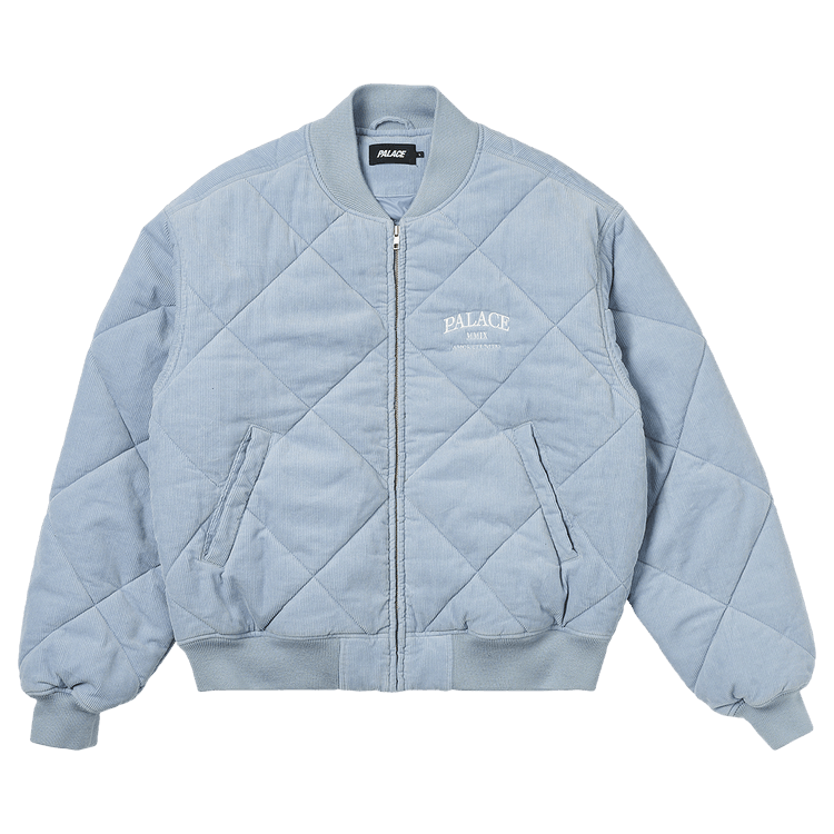 Palace Quilted Jacket "Chill Blue"