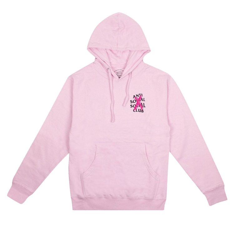 Anti Social Social Club Cancelled Hoodie "Pink"