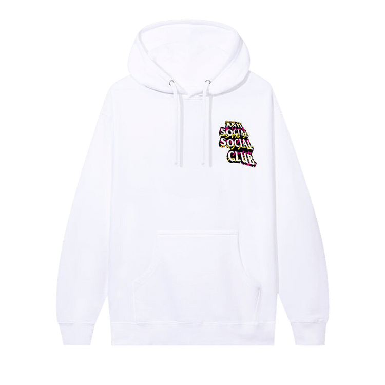 Anti Social Social Club Twisted Quickness Hoodie "White"