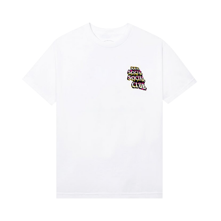 Anti Social Social Club Twisted Quickness Tee "White"
