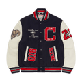 Corteiz Goat Varsity Jacket "Navy"