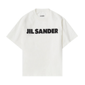 Jil Sander Logo Printed T-Shirt "Porcelain"