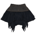 Kiko Kostadinov Oseberg Skirt "Slate/Pitch Black"