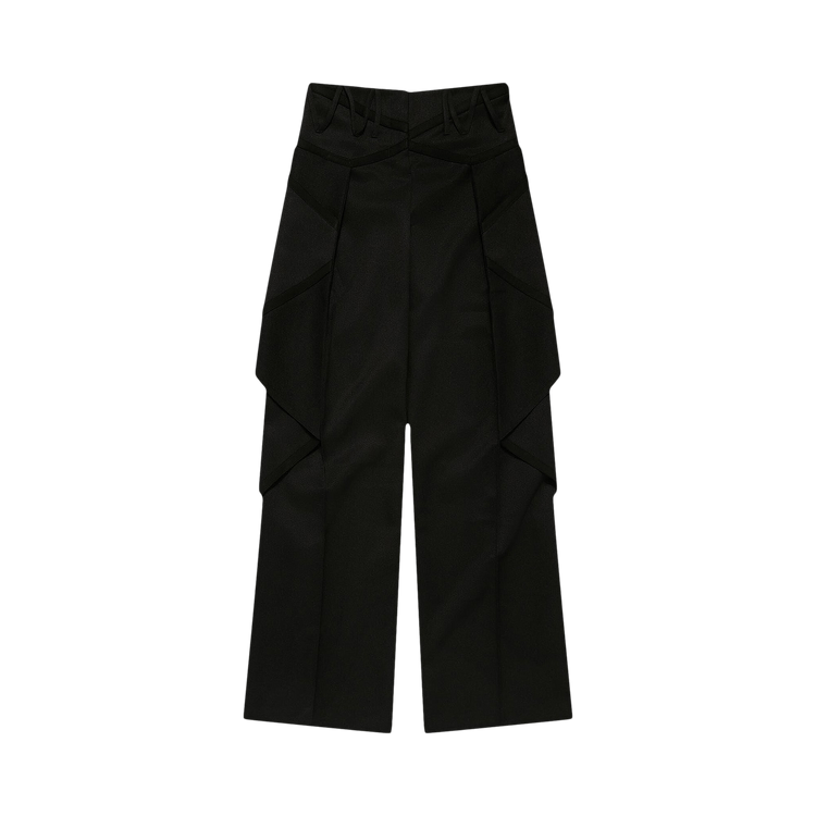Kiko Kostadinov Waterfall Trousers "Pebble Black"