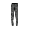 Marine Serre Regenerated Moonogram Mesh Flock Tights "Black"