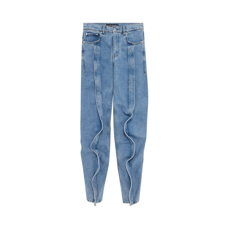 Y/Project Slim Banana Jeans "Heavy SW Blue"