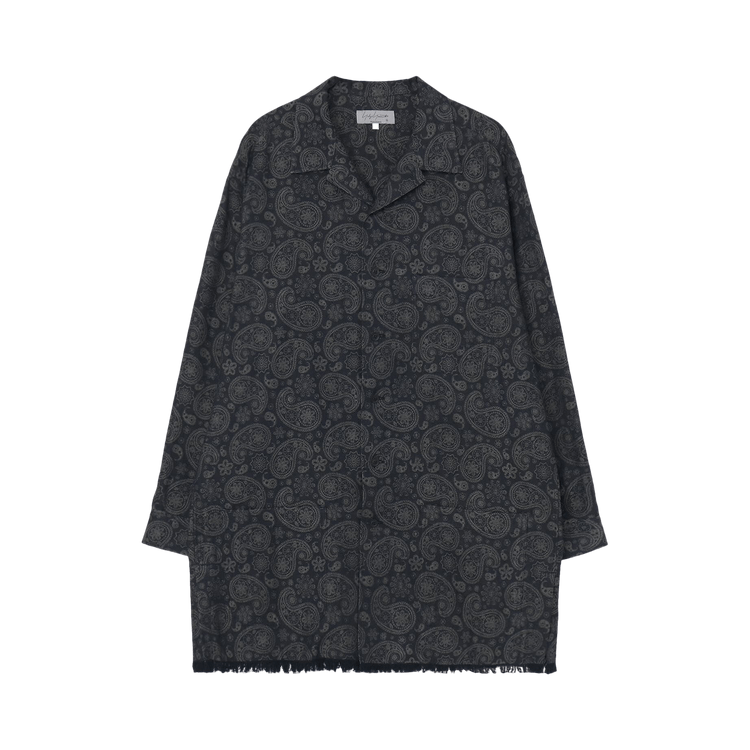 Yohji Yamamoto Pour Homme R-JQ Ink Dyed Hem Fringe "Dark Green"