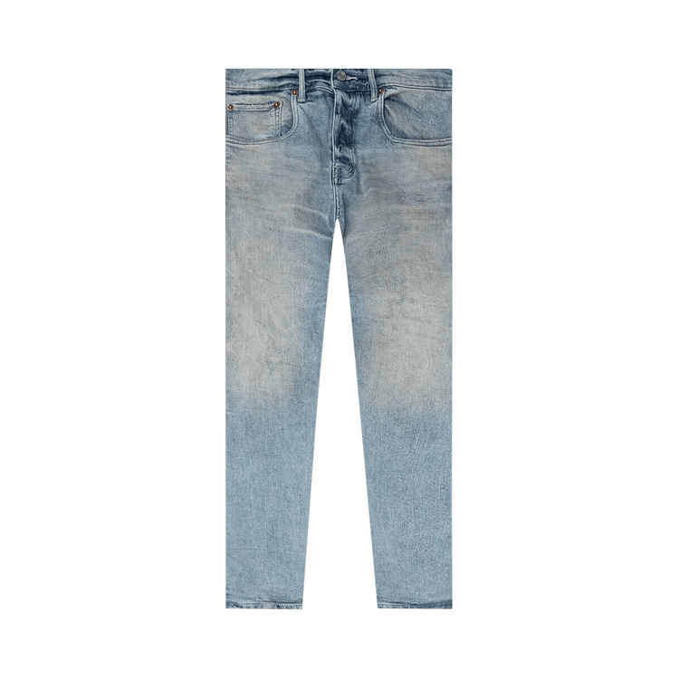 PURPLE BRAND Flare Jeans "Worn Light Indigo"