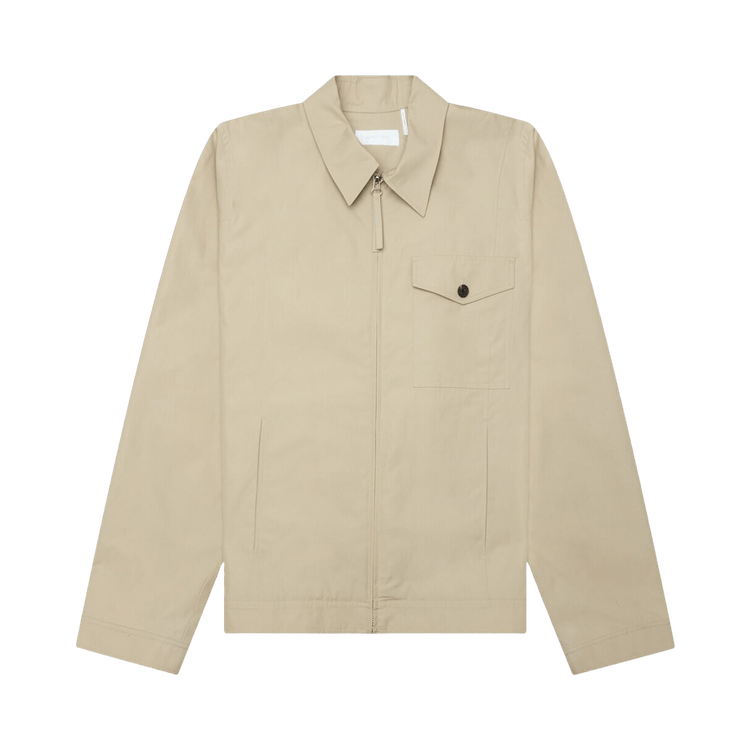 Helmut Lang Tailored Zip Up Jacket "Taupe"