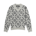 MISBHV Argyle Knit Sweater "Grey"