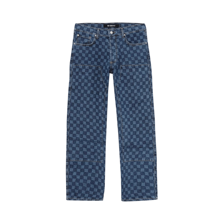 MISBHV Denim Monogram Carpenter Jeans "Blue"