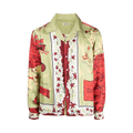 Bode Guam Long-Sleeve Shirt "Green/Red"