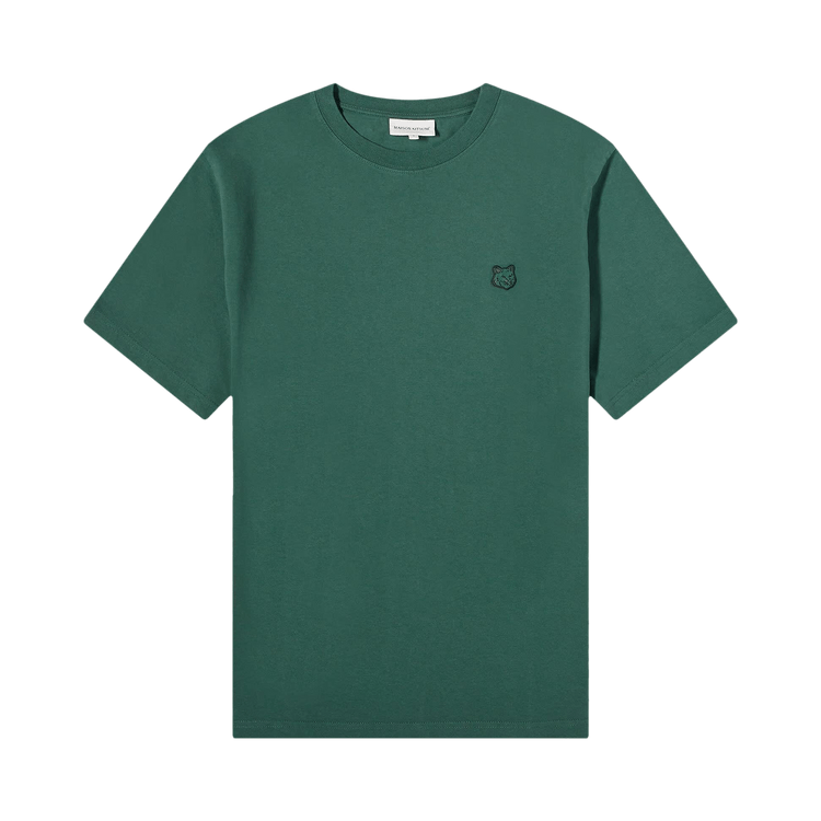 Maison Kitsuné Tonal Fox Head Patch Comfort Tee "Bottle Green"