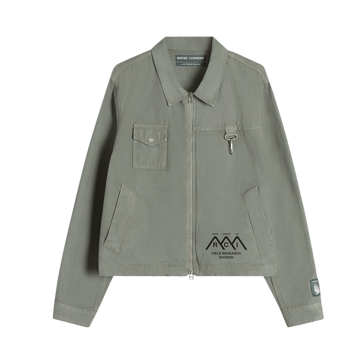 Reese Cooper Research Division Garment Dyed Work Jacket "Sage"