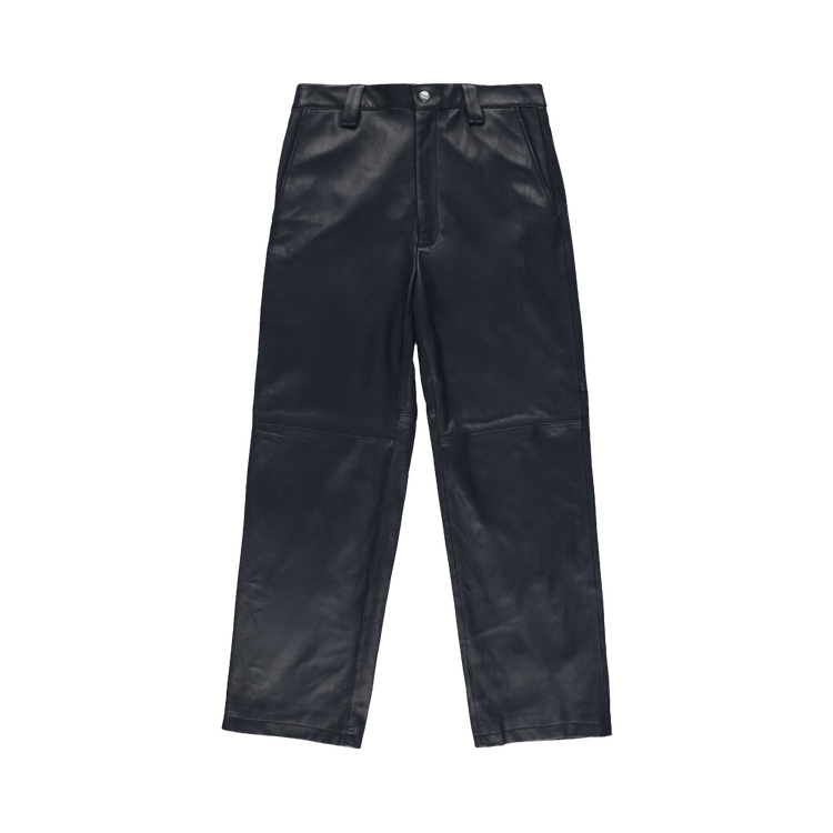 Nahmias Leather Worker Pant "Black"