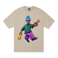 Stussy Peace & Prosperity Tee "Khaki"