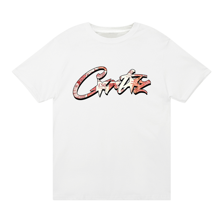 Corteiz Money On My Mind Tee "White"
