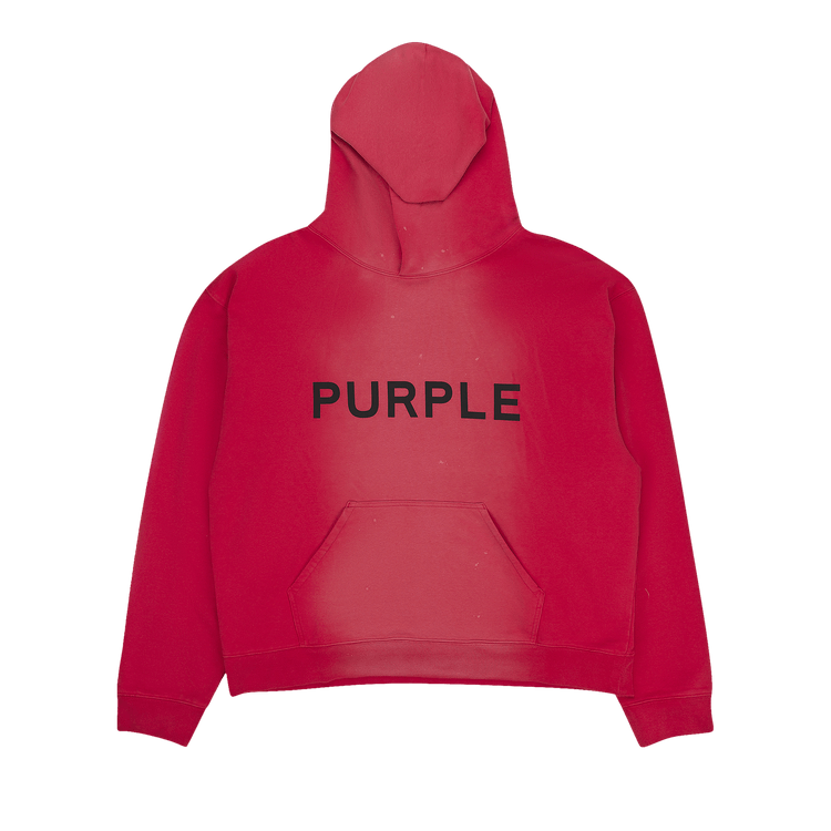 PURPLE BRAND French Terry PO Hoodie "Red"