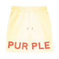 PURPLE BRAND French Terry Short "Yellow"