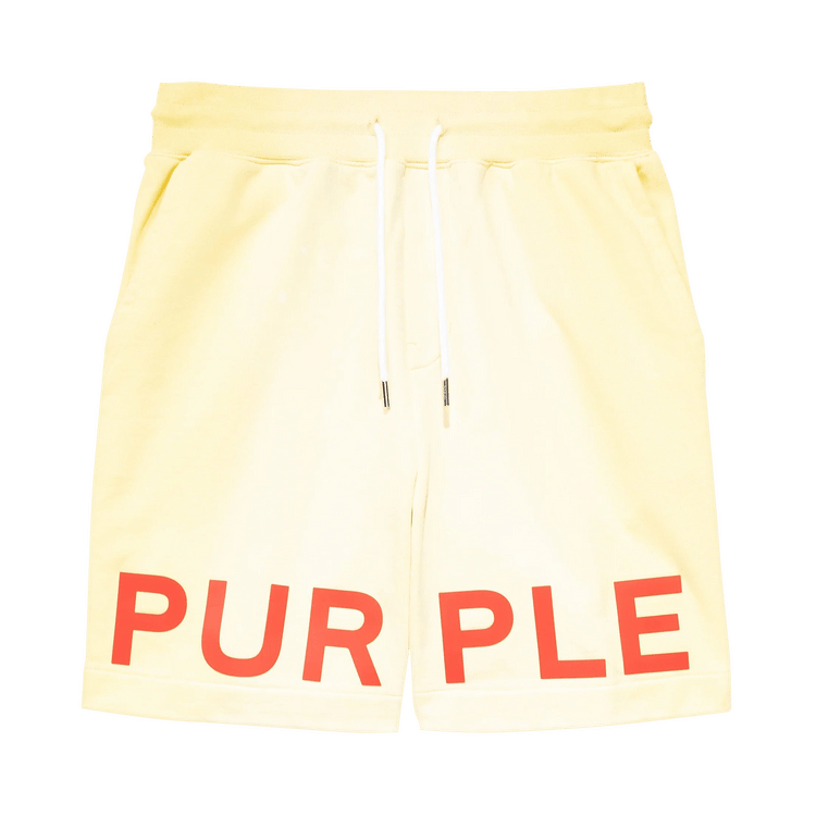 PURPLE BRAND French Terry Short "Yellow"