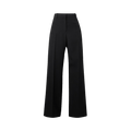 Jil Sander Gabardine Wide Leg Pants "Black"