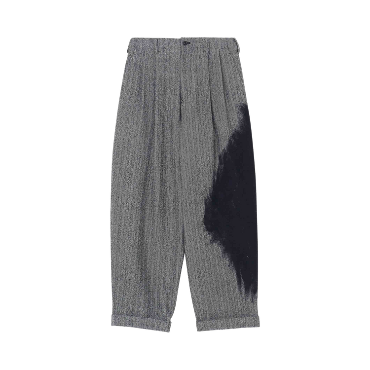 Y's Double Tucked Trousers 'Grey'
