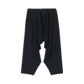 Yohji Yamamoto Pour Homme Inseam Draped Pants "Black"