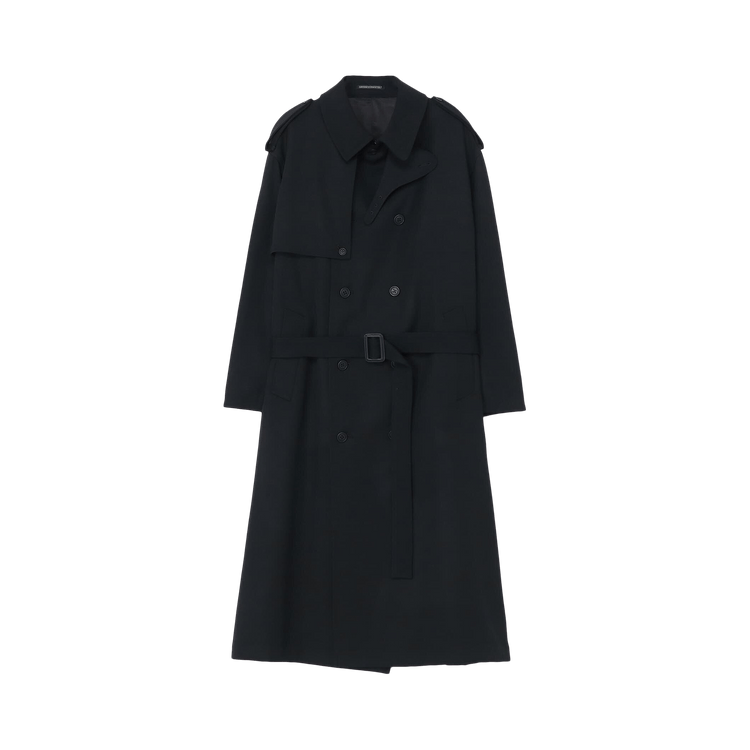 Yohji Yamamoto Pour Homme Trench Coat "Black"