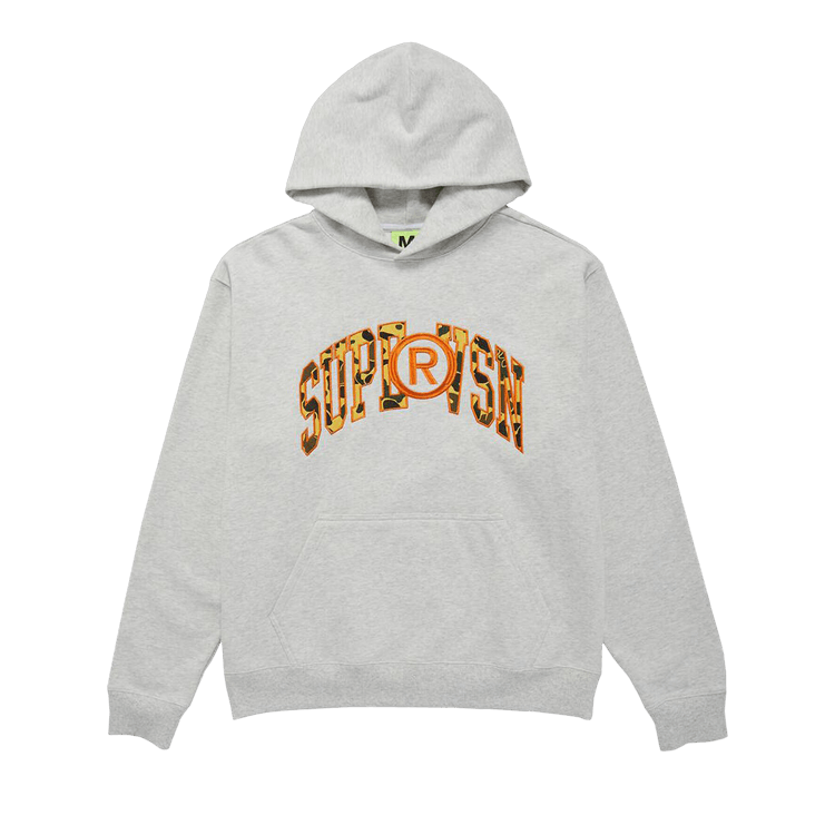 Supervsn Collegiate Hoodie "Light Heather Grey"