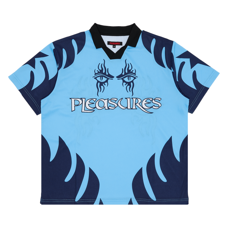 Pleasures Afterlife Soccer Jersey "Blue"