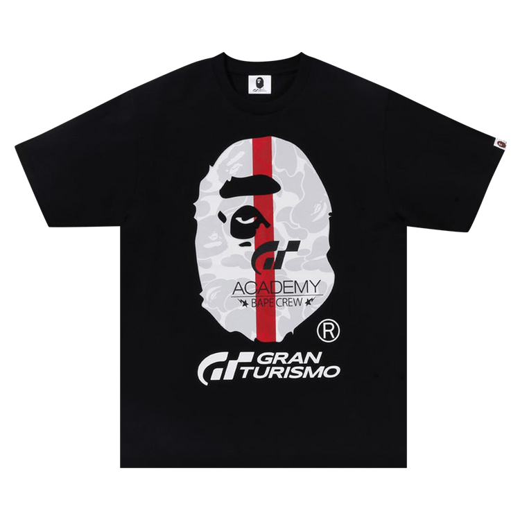 BAPE x Gran Turismo Ape Head #1 Tee "White"